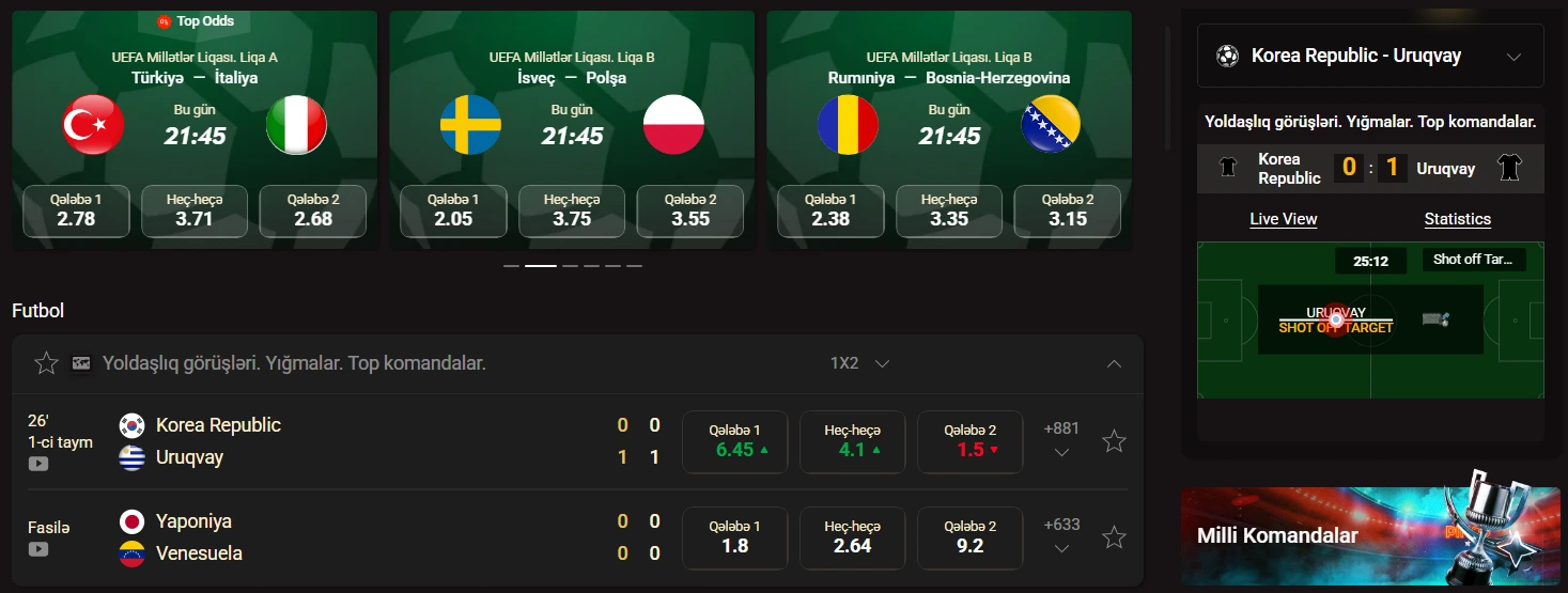Pinco casino canlı Azərbaycan real diler oyunları rulet və blackjack